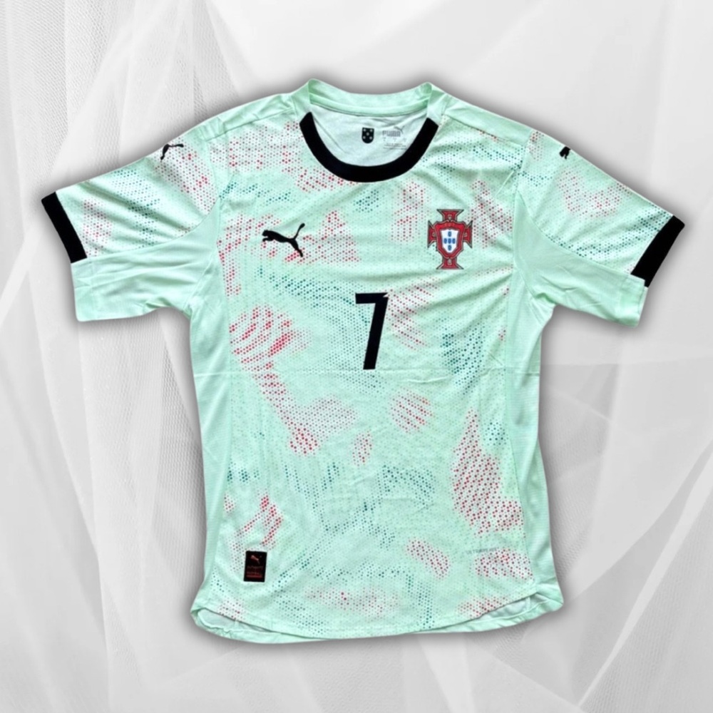 Ronaldo Soccer Green Jersey